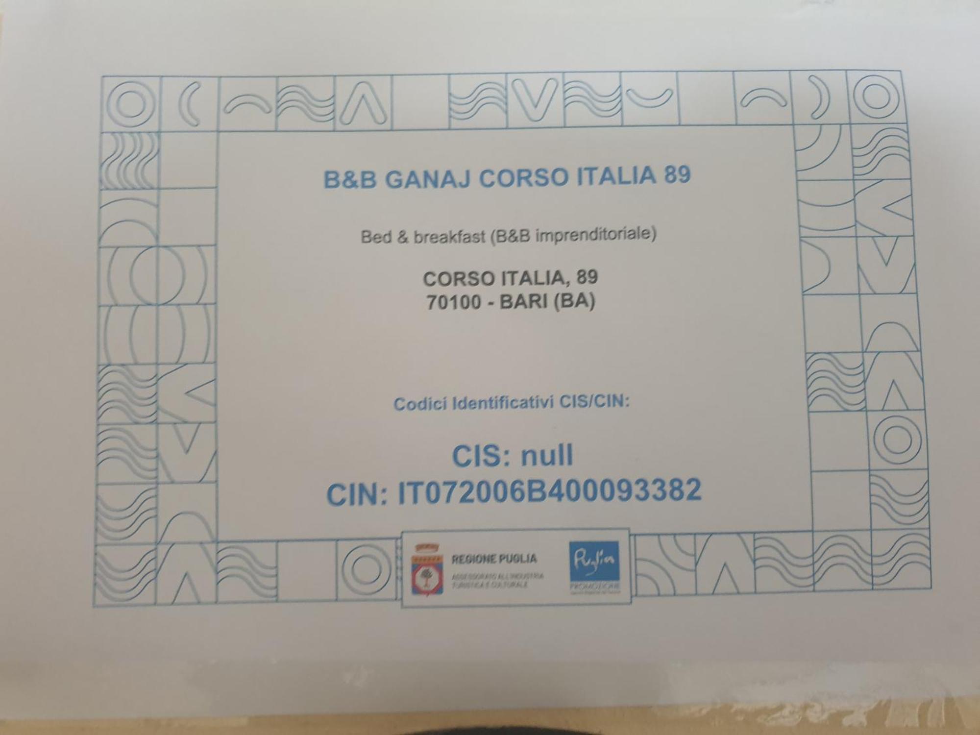 B&B Ganaj La Terrazza Di Ganaj バーリ エクステリア 写真